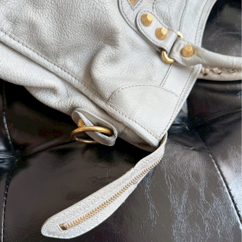 🏷️ Balenciaga 冰川藍機車包-14