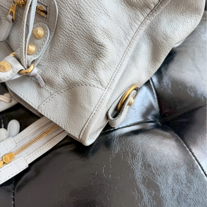 🏷️ Balenciaga 冰川藍機車包-15