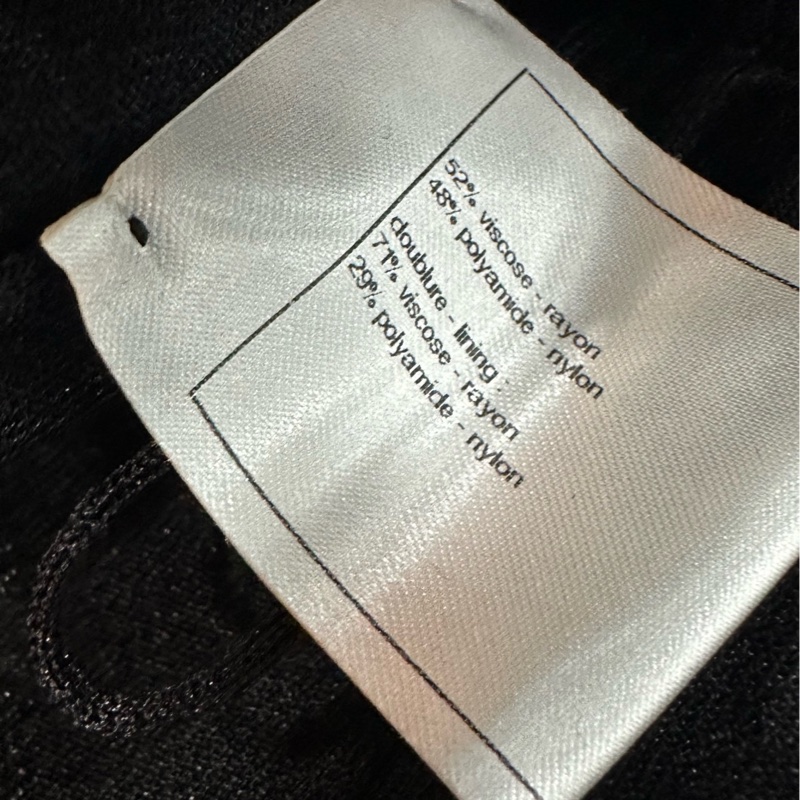 Chanel香奈兒 雙G標誌扣飾高腰A字裙短裙 40碼-3