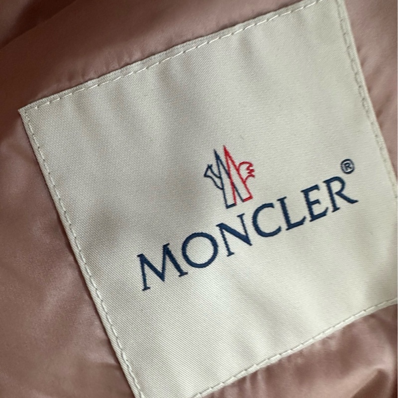 Moncler蒙口櫻花粉馬甲1碼-2