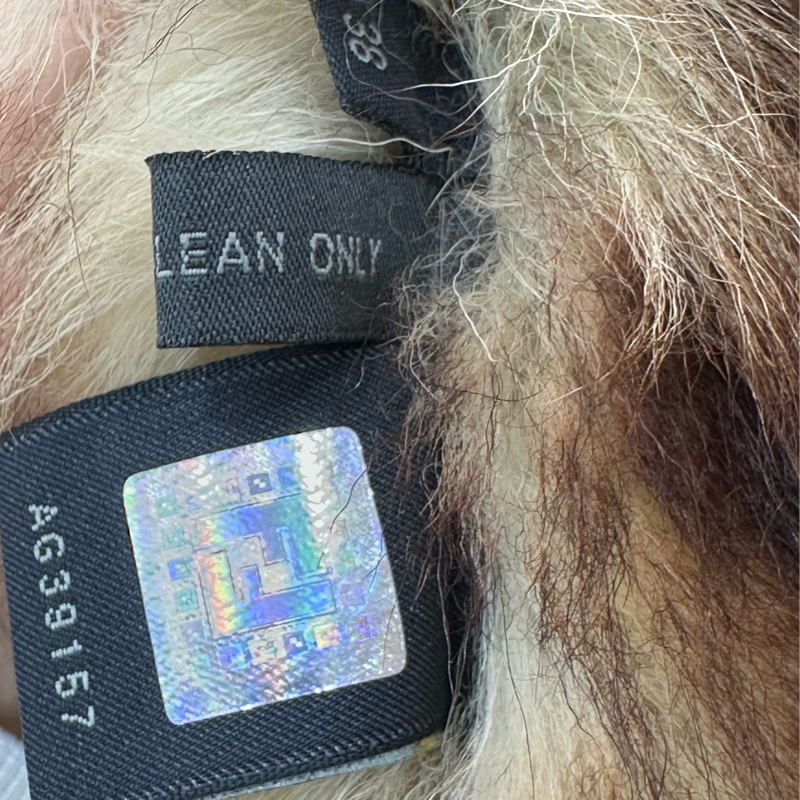 Fendi 芬迪 中古皮草羊毛馬甲 38碼-3