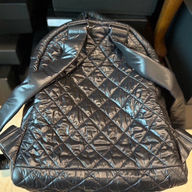 CHANEL【超低價】 太空後背包 超級有質感🖤-10