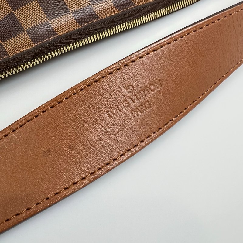 LV N41544 棋盤格紋肩背兩用馬鞍包-9