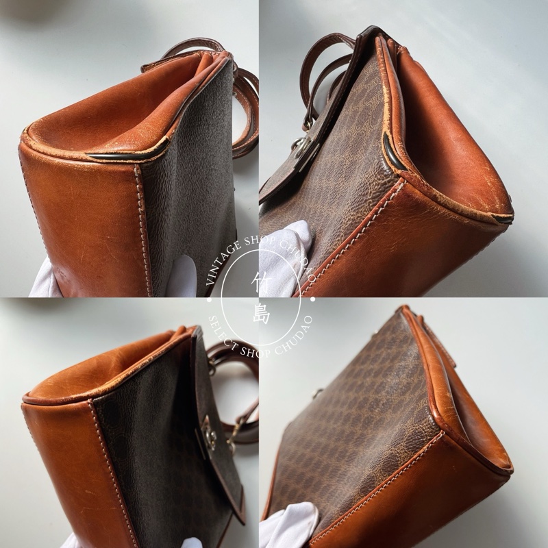 CELINE 老花 迷你凱斜背包-9