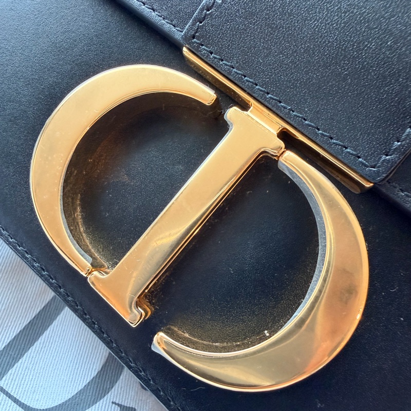 Dior 黑金小方包 🖤【超低價】 蒙田-1