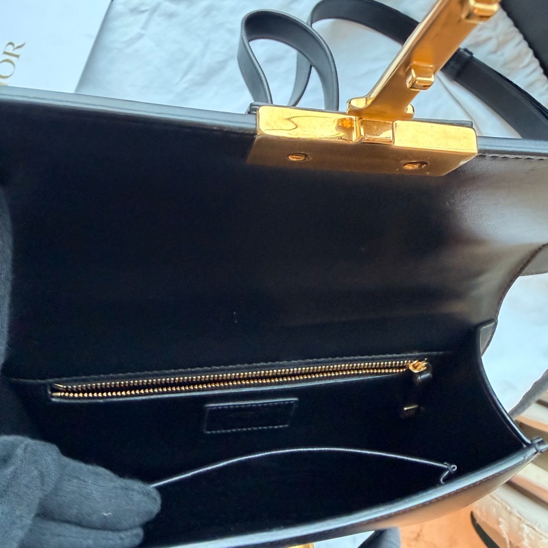 Dior 黑金小方包 🖤【超低價】 蒙田-12