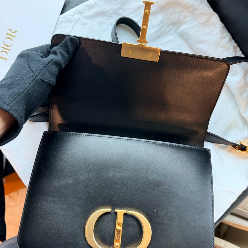 Dior 黑金小方包 🖤【超低價】 蒙田-14