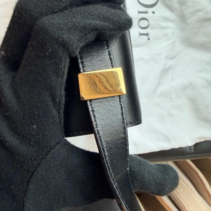 Dior 黑金小方包 🖤【超低價】 蒙田-17