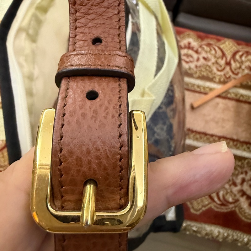 GUCCI 古馳 1955 mini丹寧經典馬鞍包-2