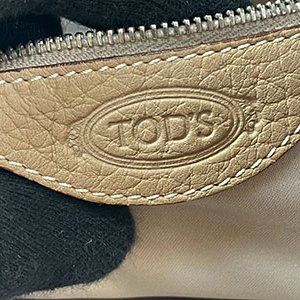 ＊奢華大道國際精品＊【T0152】TOD'S 駝色牛皮 24H BAG 手提/肩背兩用包-7