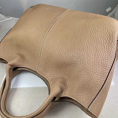 ＊奢華大道國際精品＊【T0152】TOD'S 駝色牛皮 24H BAG 手提/肩背兩用包-3