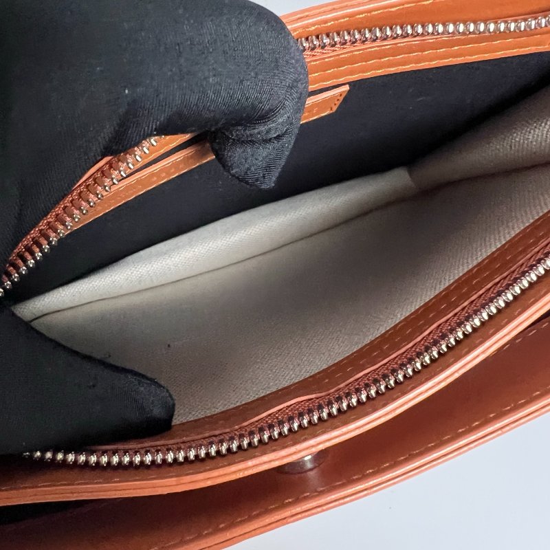 BALENCIAGA 339937卡其拼帆布肩背包-7