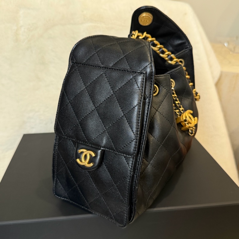 CHANEL 黑色新款25 超熱門 🖤今年-16
