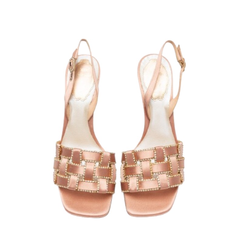 Rene Caovilla 意大利奢品 Juliette 絨面高跟鞋 36碼-2