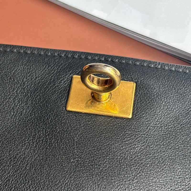 男女皆可 中號 ::BALENCIAGA::Rodeo Medium 中款金釦手提包 肩背包 斜背包-4