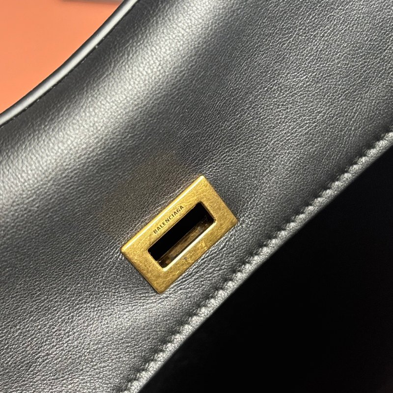 男女皆可 中號 ::BALENCIAGA::Rodeo Medium 中款金釦手提包 肩背包 斜背包-16