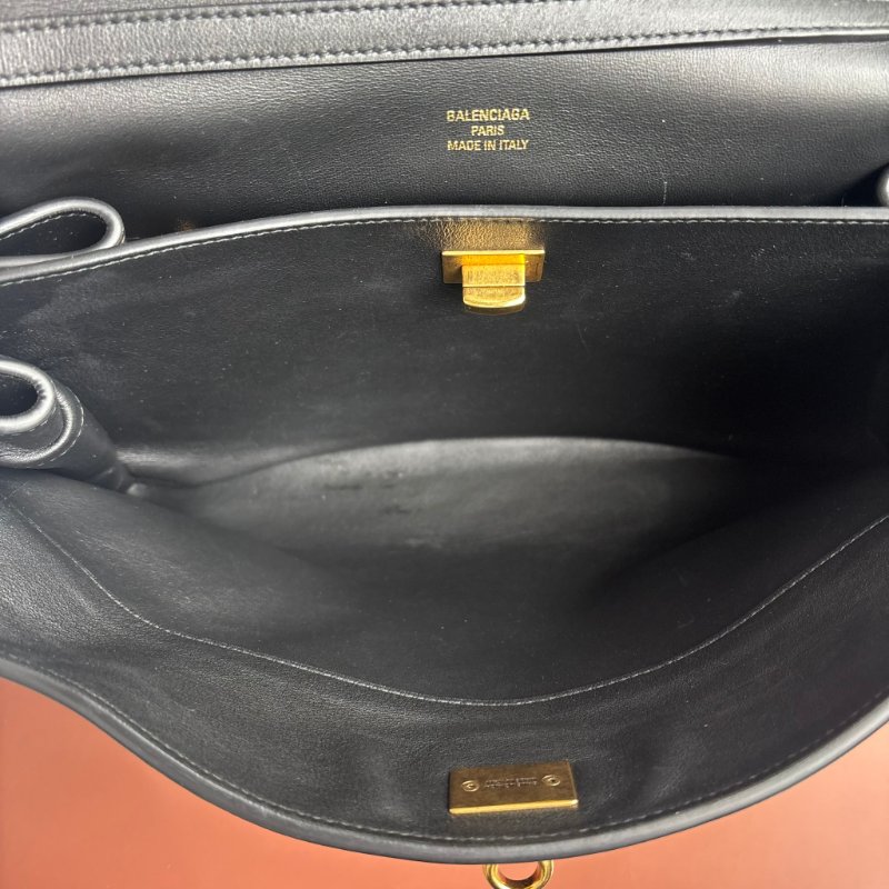 男女皆可 中號 ::BALENCIAGA::Rodeo Medium 中款金釦手提包 肩背包 斜背包-23