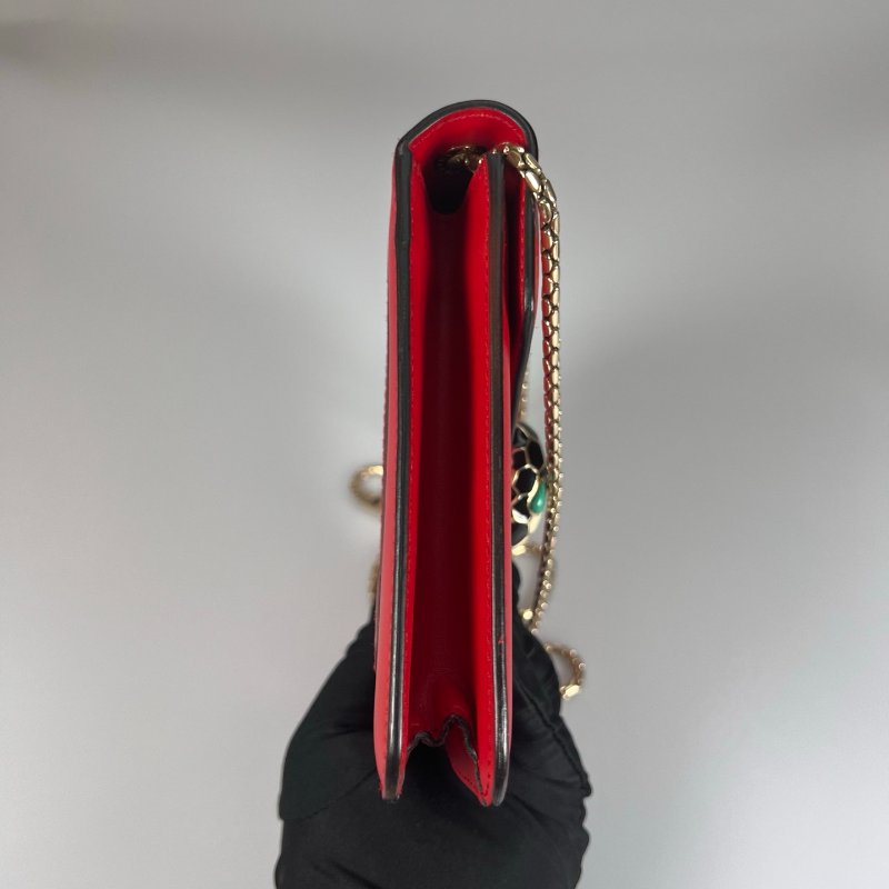 BVLGARI 紅蛇頭包-2