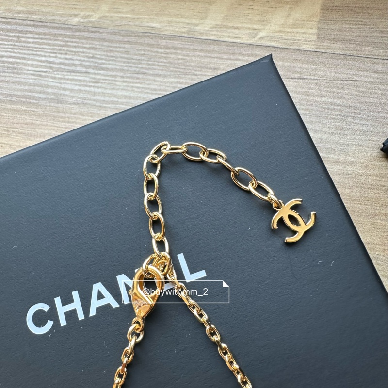 香奈兒26P 雙C單鑽項鍊 ✨爆款即將抵台-4