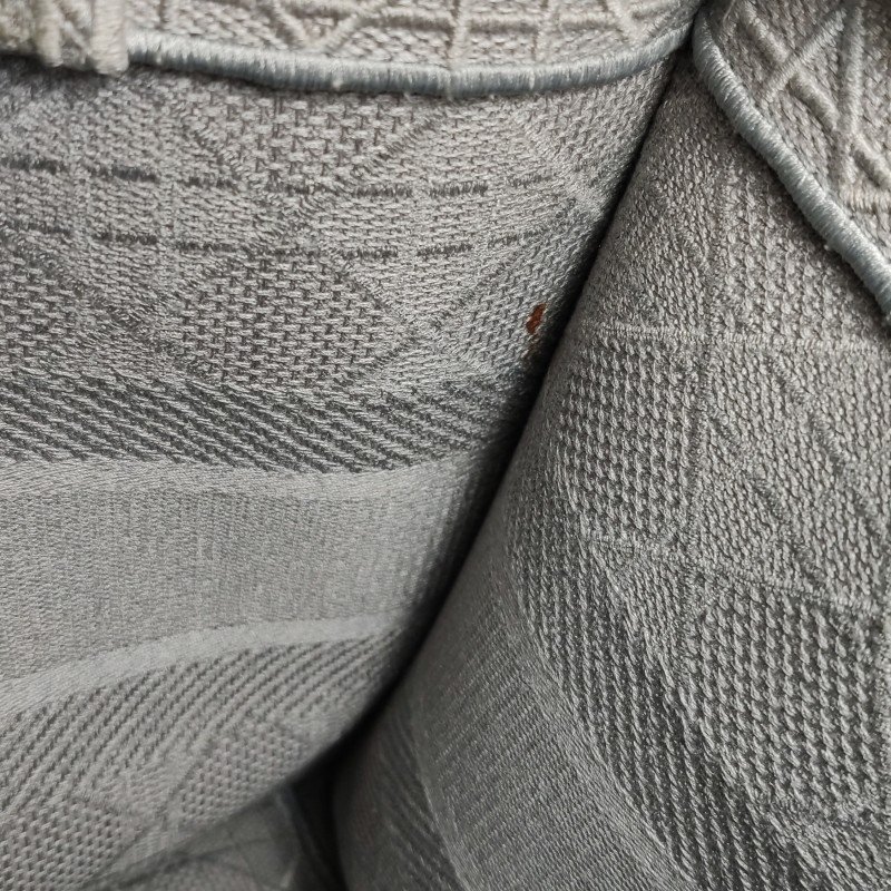 Dior BookTote中號帆布藤格紋手提包-9