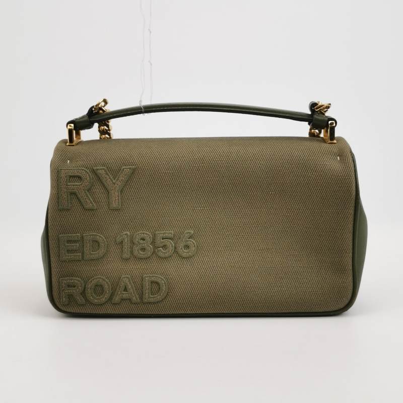 Burberry Lola蘿納包小號羊皮帆布TB標識字母logo斜挎包單肩包-4