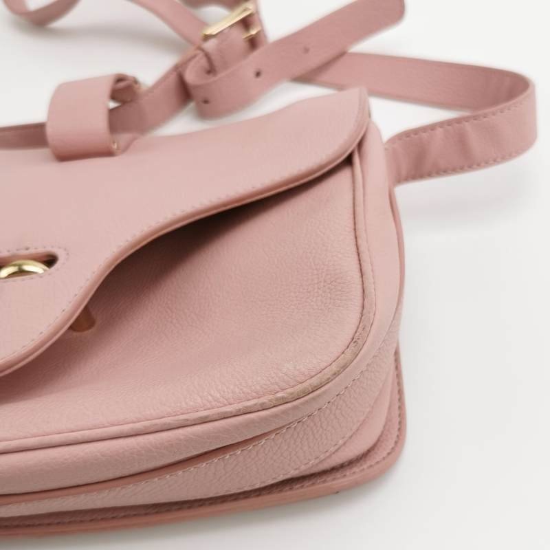 Balenciaga牛皮純色斜挎包單肩包-11