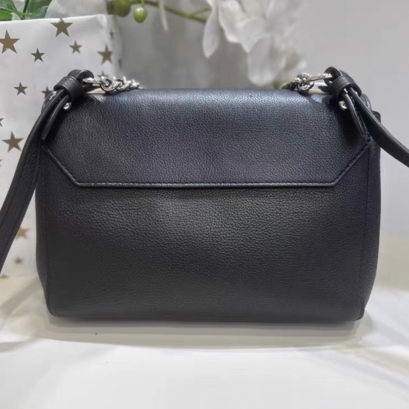 👙👙LV Locke bb黑銀荔枝牛皮-8