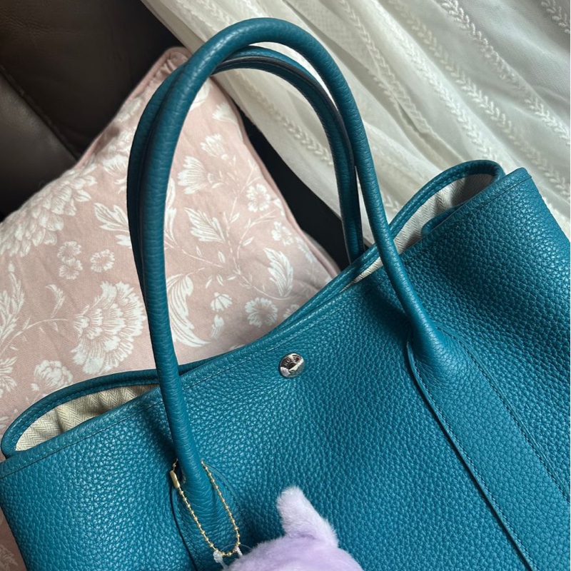 愛馬仕 包 花園包 pm gp 36 有專櫃購買證明副本 hermes garden party 36-7