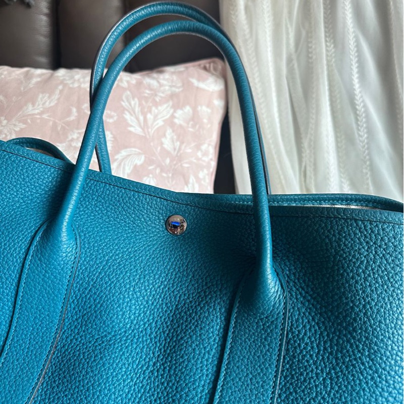 愛馬仕 包 花園包 pm gp 36 有專櫃購買證明副本 hermes garden party 36-12