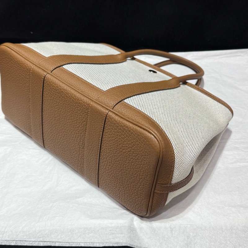 Hermes garden party30 栗子色拼藍 u刻-2