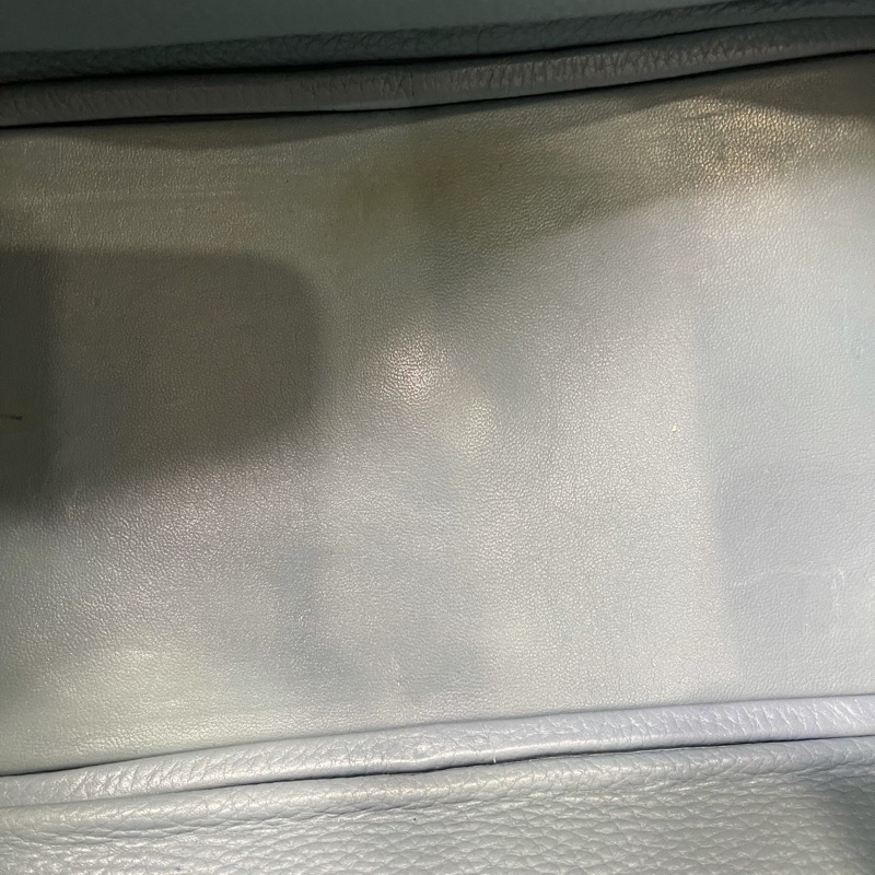 Hermes • Lindy 30 霧霾藍銀釦 Togo皮-5