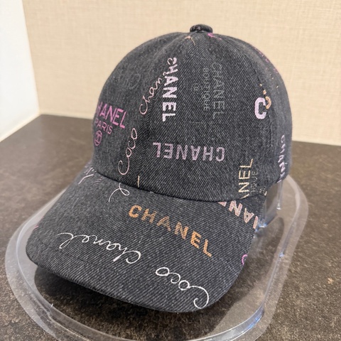 Chanel香奈兒牛仔棒球帽鴨舌帽