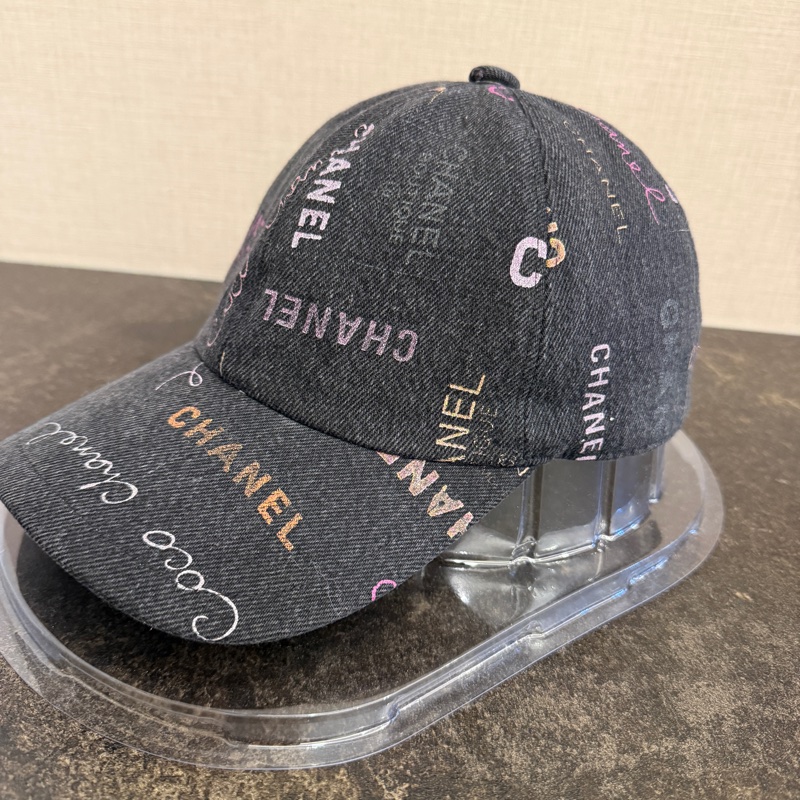 Chanel香奈兒牛仔棒球帽鴨舌帽-1
