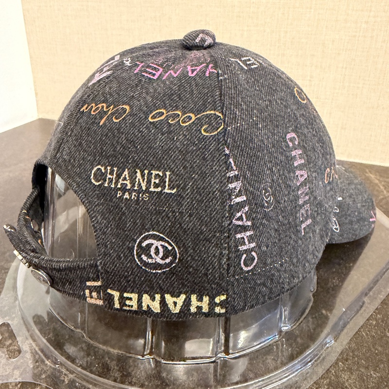 Chanel香奈兒牛仔棒球帽鴨舌帽-4
