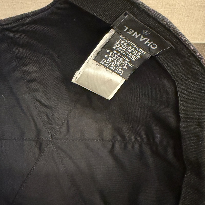 Chanel香奈兒牛仔棒球帽鴨舌帽-6