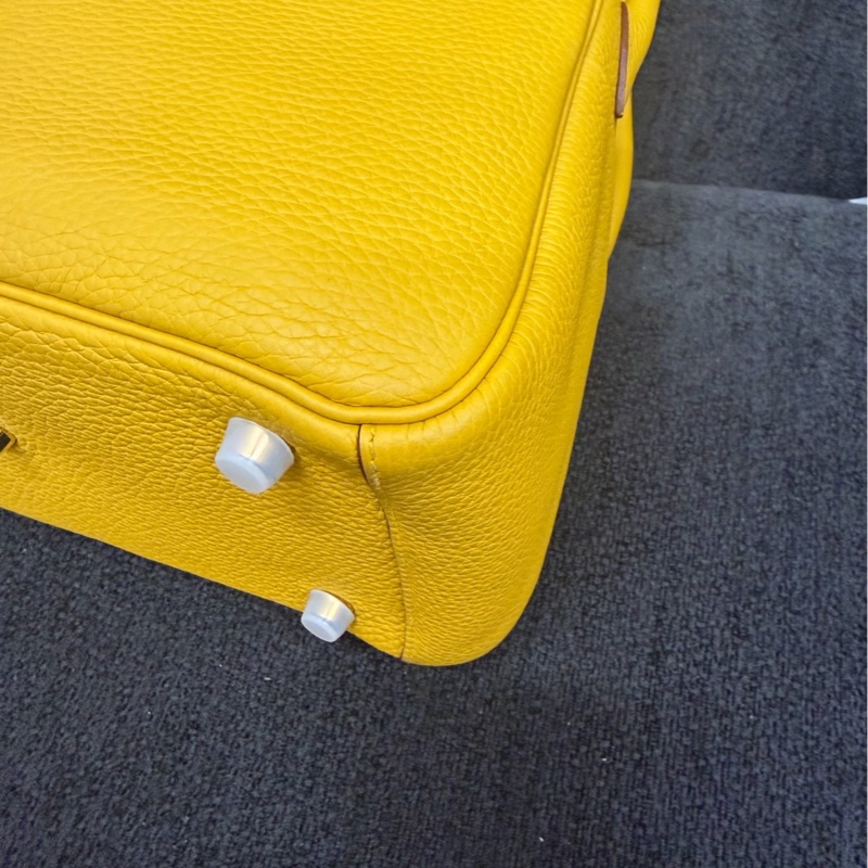愛馬仕/hermes琥珀黃銀扣lindy26 TC皮閒置好成色-5