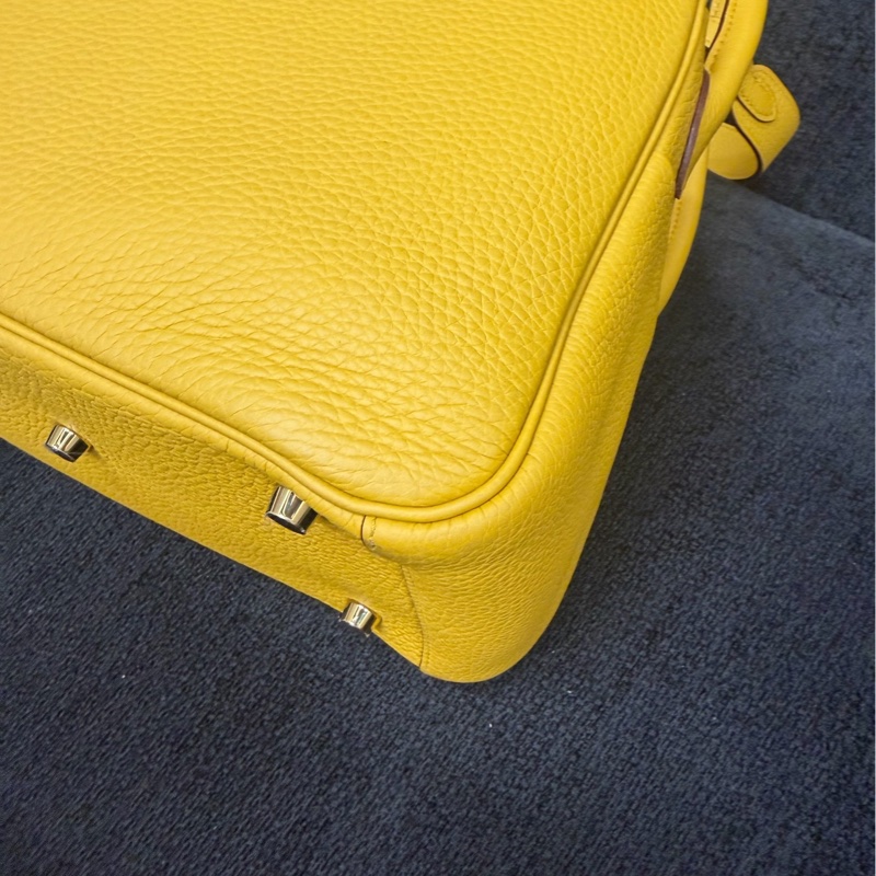 愛馬仕/hermes琥珀黃銀扣lindy26 TC皮閒置好成色-7