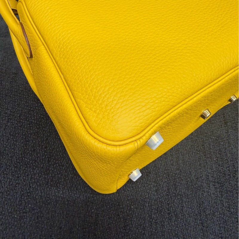 愛馬仕/hermes琥珀黃銀扣lindy26 TC皮閒置好成色-8