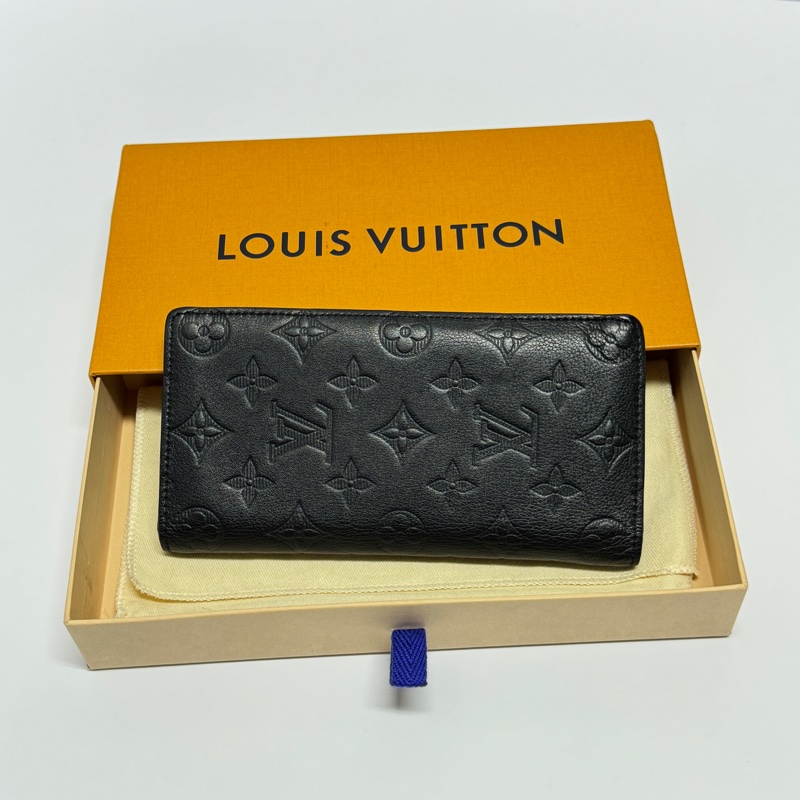 【極新全配🎁】 LV M62900 晶片款 Shadow高級牛皮革 全黑長夾 (專櫃32,700)-0