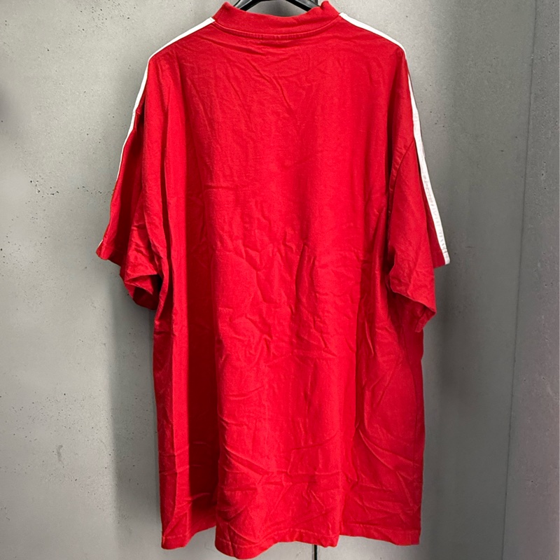 二手紅色Balenciaga x adidas聯名短袖T恤-6