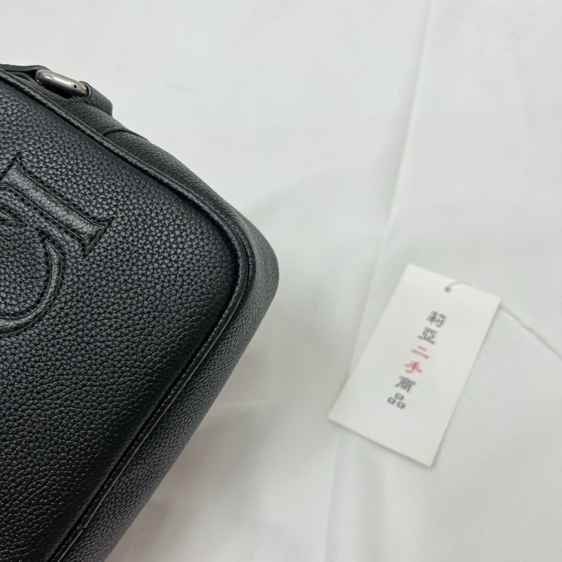 莉亞精品♡Gucci768391 黑logo相機包 二手-10