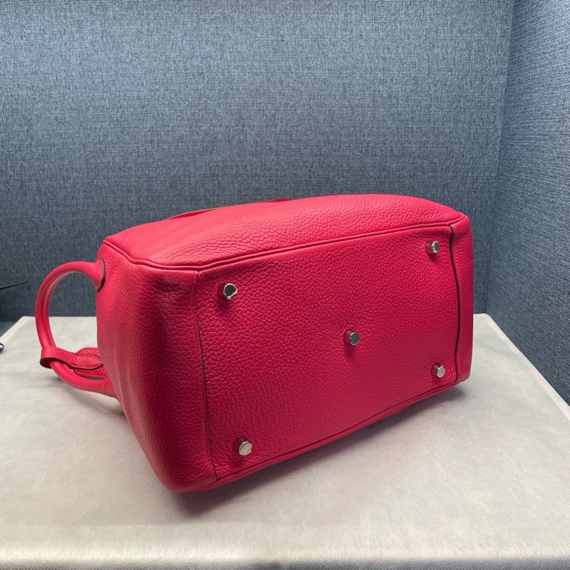 Hermes • Lindy 30 極致粉銀釦 Togo皮-4