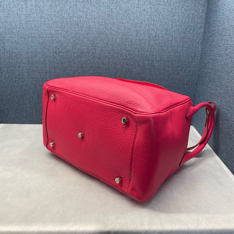 Hermes • Lindy 30 極致粉銀釦 Togo皮-5