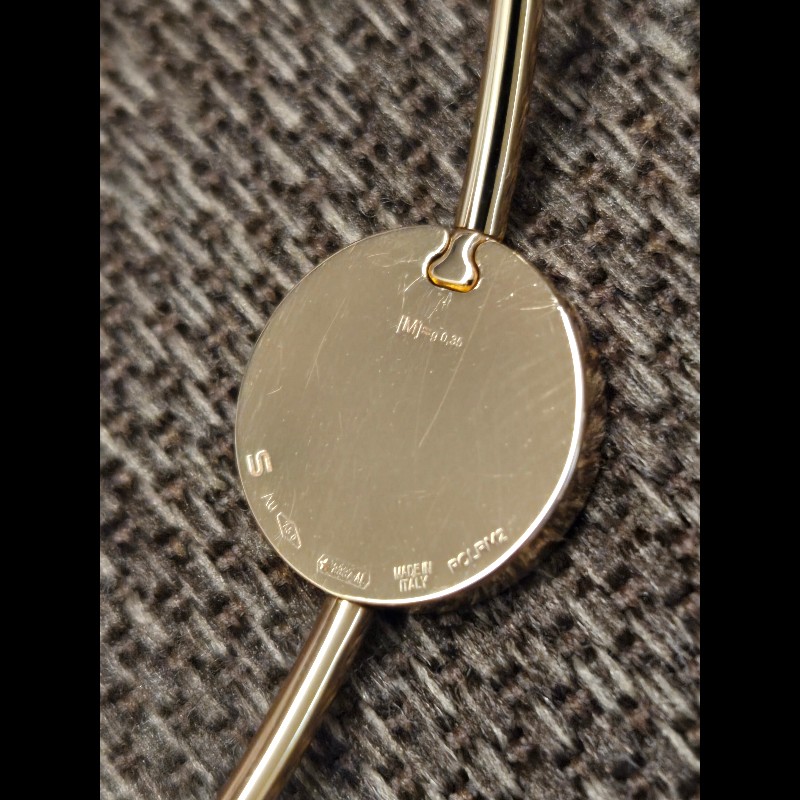 (近新閒置品)寶格麗孔雀石手環-8