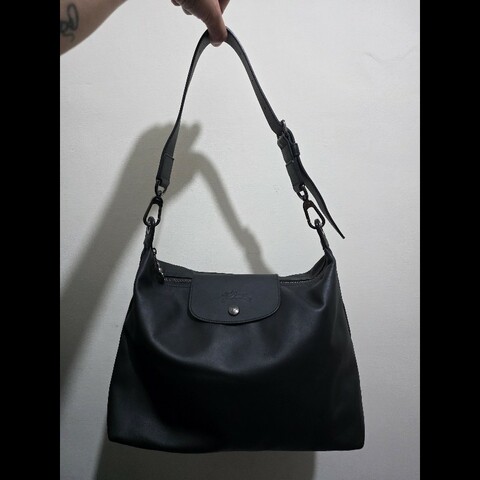 LongChamp Hobo Bag (Black)
