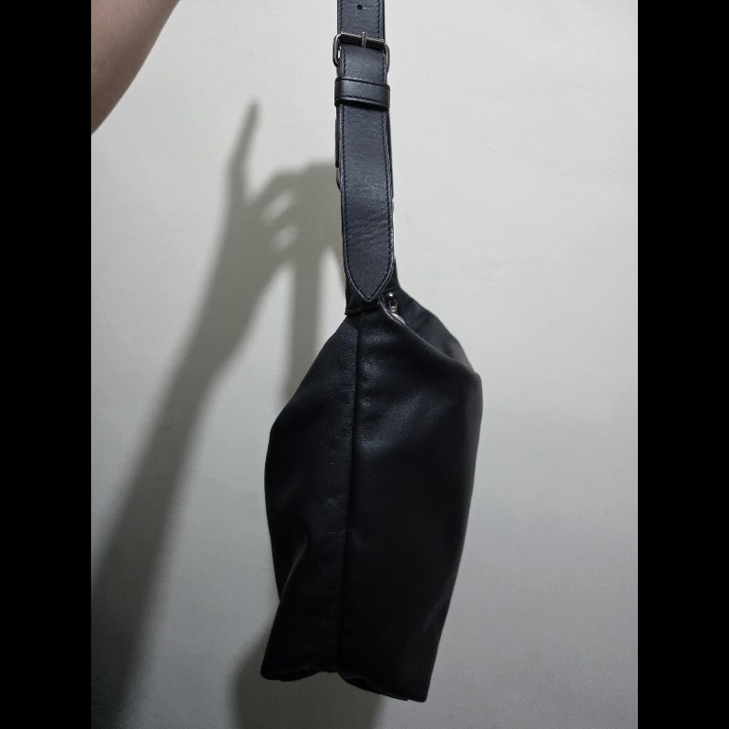 LongChamp Hobo Bag (Black)-3