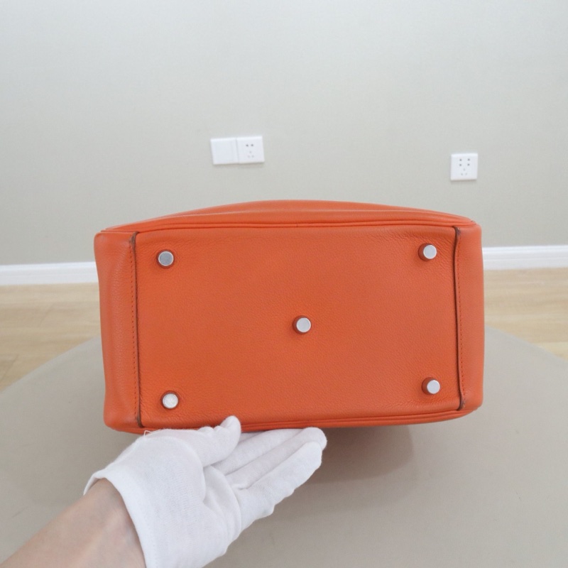 Hermes • Lindy 26 火焰橙銀釦 Evercolor皮 全網最低☝🏻-2