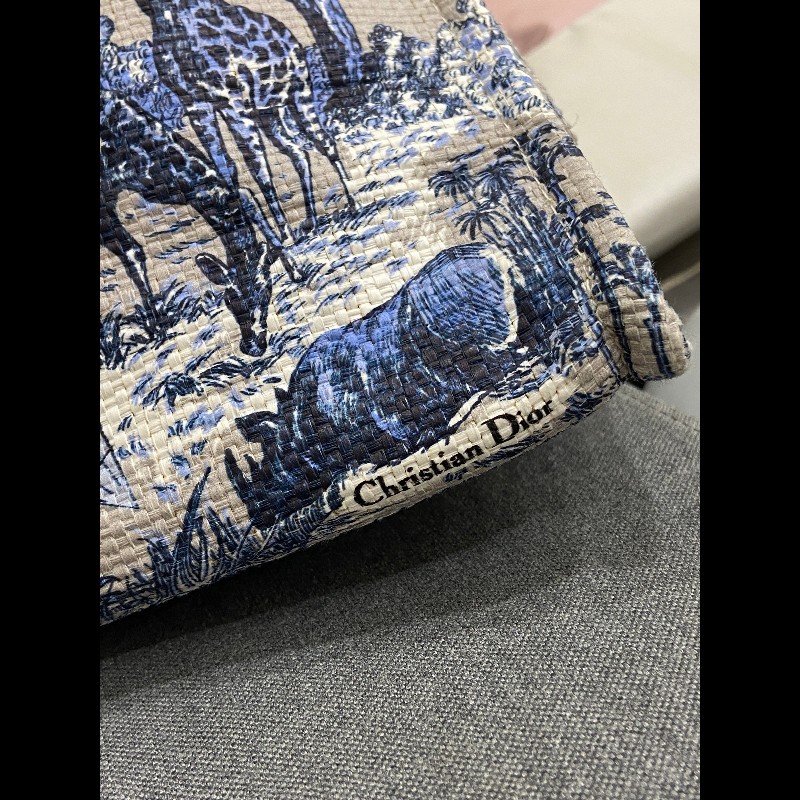Christian Dior 地圖×星星×動物 托特包 手提包 大尺寸-2