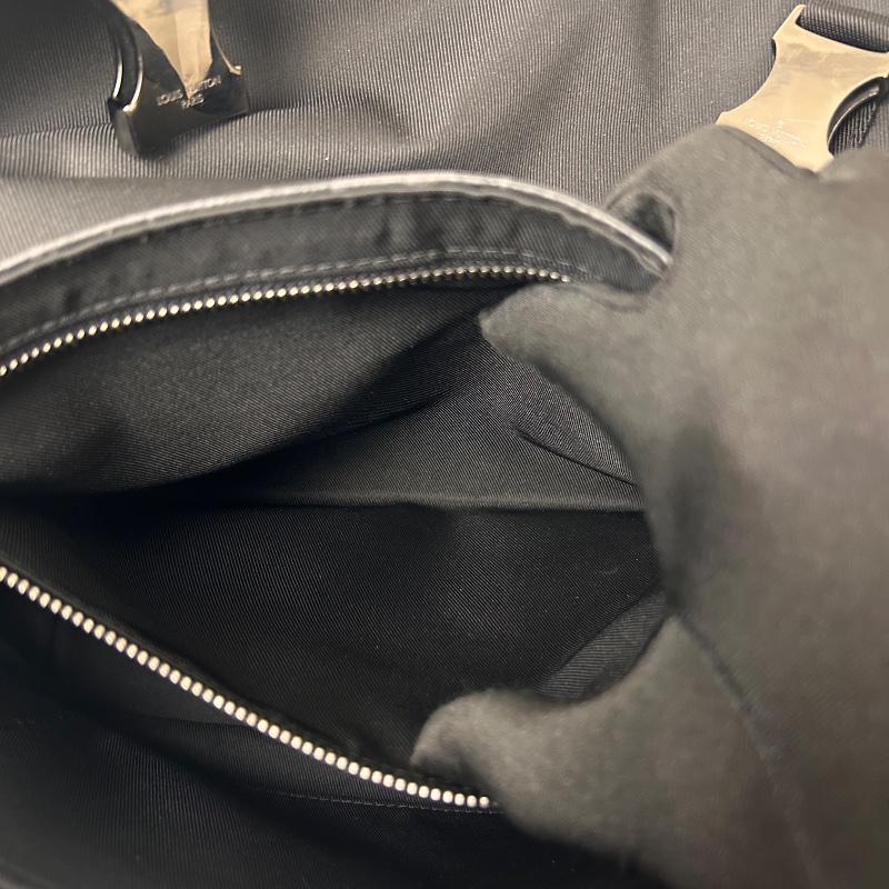 LV 黑武士 voyager 經典老花塗層 郵差包 小號-23