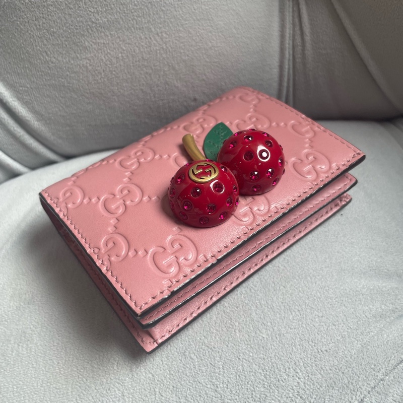 98新 Gucci小錢包卡包 日本限定款 無附件-2